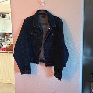 💙 City Chic Classic Denim Jacket – Mid Wash | Size 24